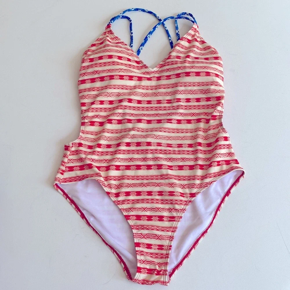 Indigo Rein One-piece swimsuit, Color: Americana, Size‎ XL, NWT
